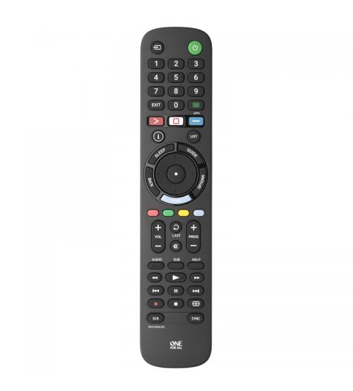 One For All URC4912 Replacement Sony TV Remote Control